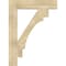 Ekena Millwork Merced Block Rough Sawn Bracket, Douglas Fir, 6"W x 34"D x 46"H BKT06X34X46MRC05RDF - alternate 4